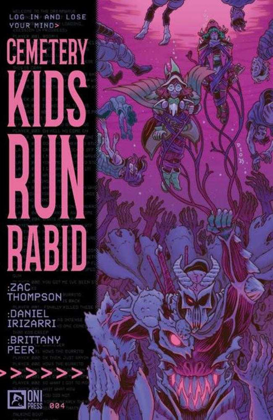Cemetery Kids Run Rabid #4 (Of 4) Cover A Daniel Irizarri (NM)