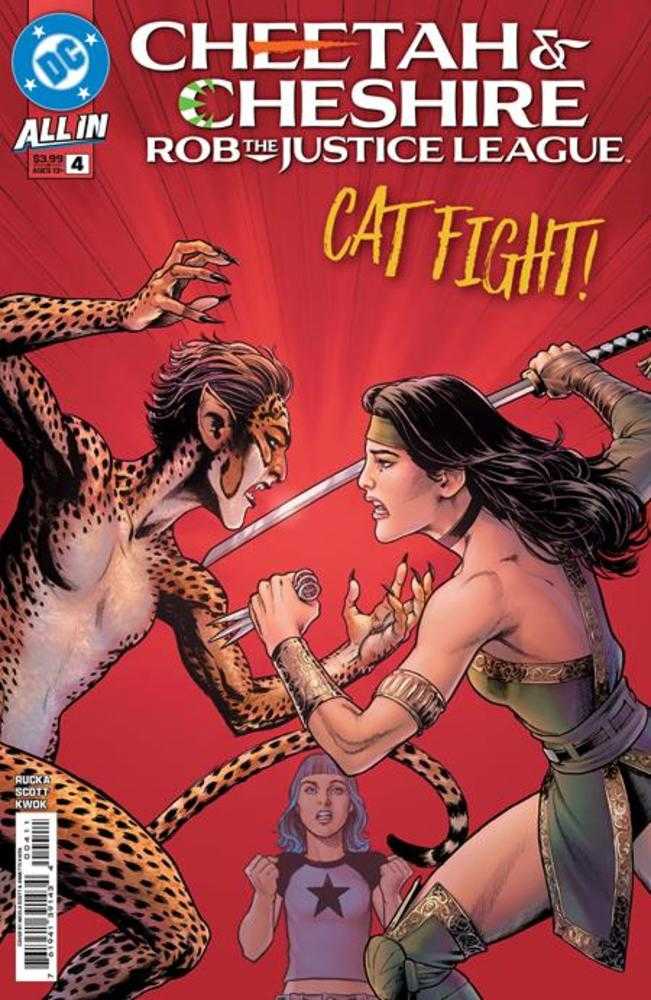 Cheetah And Cheshire Rob The Justice League #4 (Of 6) Cover A Nicola Scott (NM)