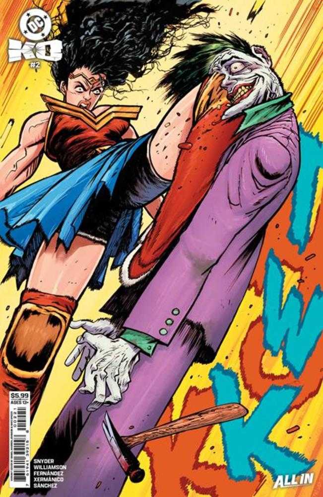 DC K.O. #2 (Of 5) Cover B Daniel Warren Johnson Card Stock Variant (NM)