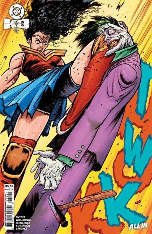 DC K.O. #2 (Of 5) Cover B Daniel Warren Johnson Card Stock Variant (NM)