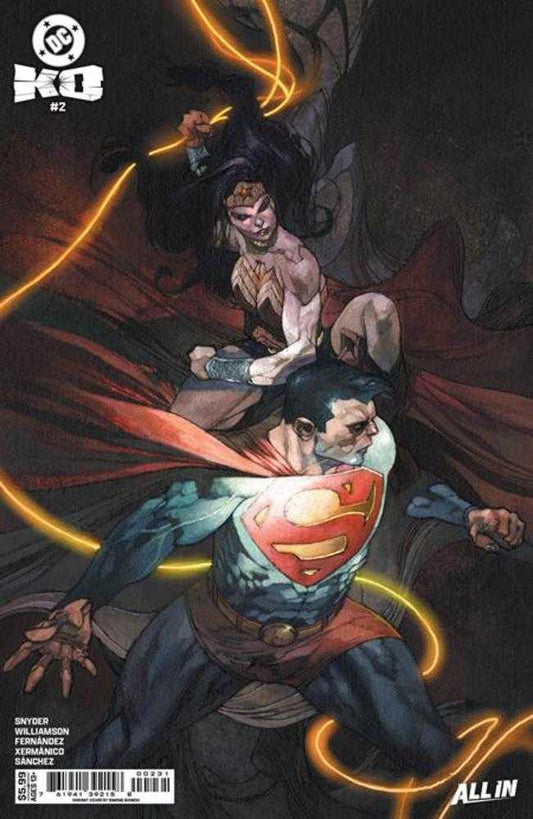 DC K.O. #2 (Of 5) Cover E Simone Bianchi Card Stock Variant (NM)