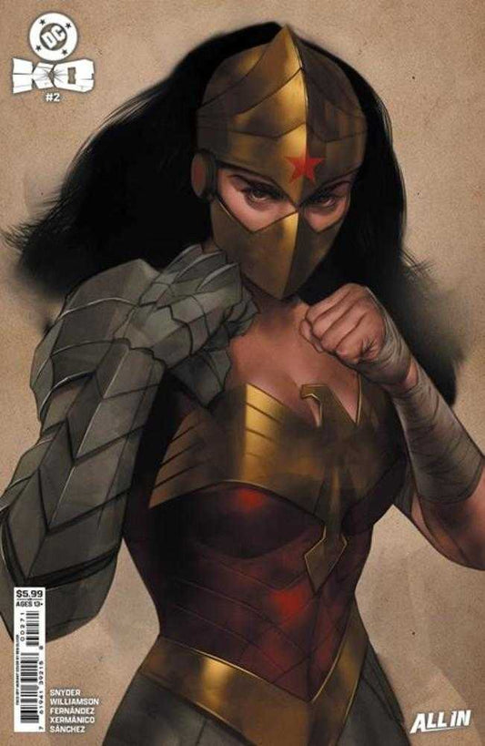 DC K.O. #2 (Of 5) Cover H Ben Oliver Face Off Card Stock Variant (NM)