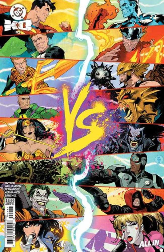 DC K.O. #2 (Of 5) Cover G Dan Mora Bracket Card Stock Variant (NM)