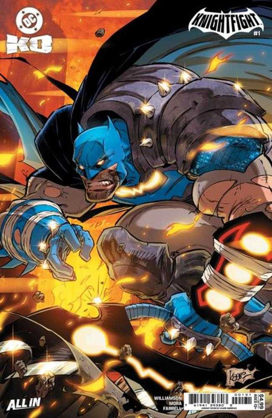 DC K.O. Knightfight #1 (Of 4) Cover C Kaare Andrews Card Stock Variant (NM)