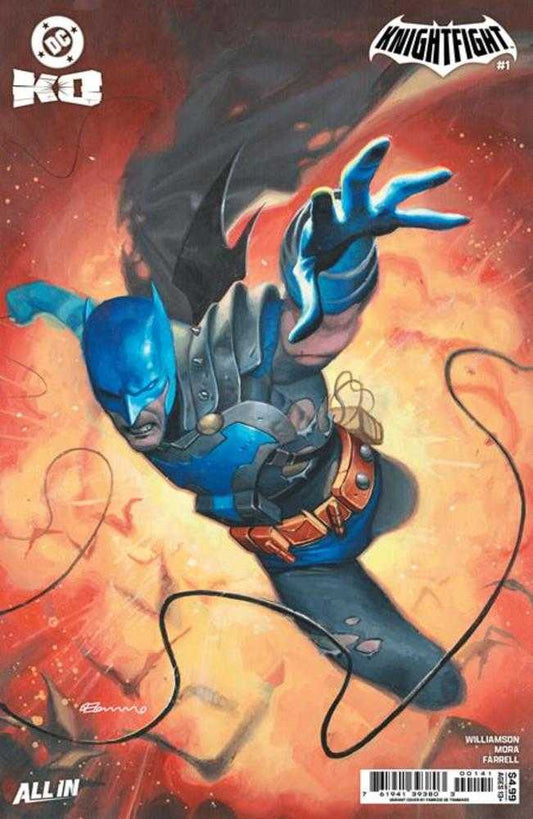 DC K.O. Knightfight #1 (Of 4) Cover D Fabrizio De Tommaso Card Stock Variant (NM)
