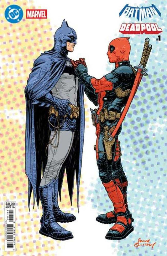 DC Marvel Batman Deadpool #1 (One Shot) Cover N Frank Quitely Batman Deadpool Card Stock Variant (NM)