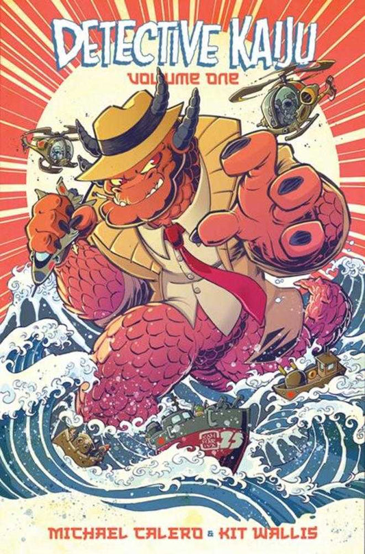 Detective Kaiju TPB Volume 01 Cover B Jon Sommariva Variant Limited To 1000 Copies (NM)