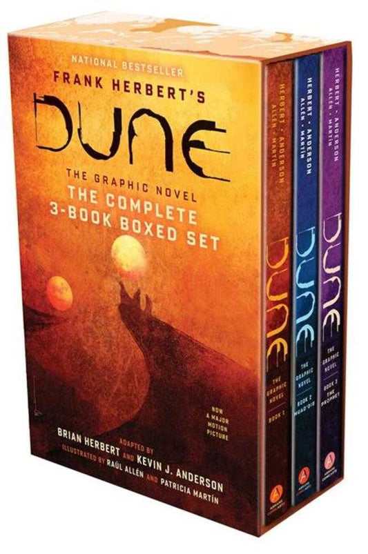 Dune The Graphic Novel The Complete 3 Book Boxed Set Hardcover Dune Muad'dib And The Prophet (NM)