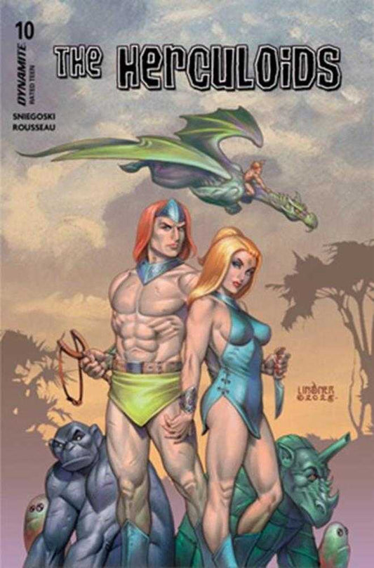 Herculoids #10 Cover B Joseph Michael Linsner Variant (NM)