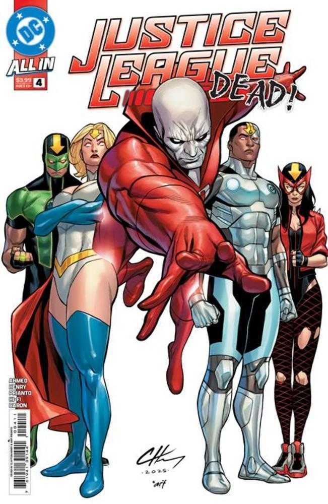 Justice League Red #4 (Of 6) Cover A Clayton Henry (NM)