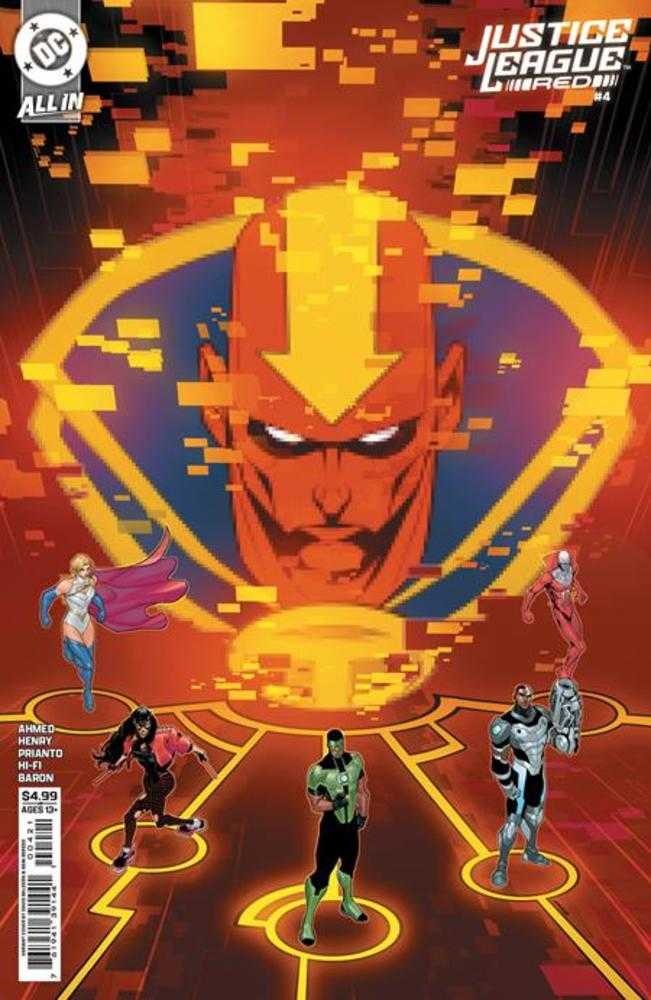 Justice League Red #4 (Of 6) Cover B David Baldeon Card Stock Variant (NM)