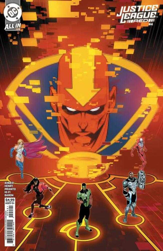 Justice League Red #4 (Of 6) Cover B David Baldeon Card Stock Variant (NM)