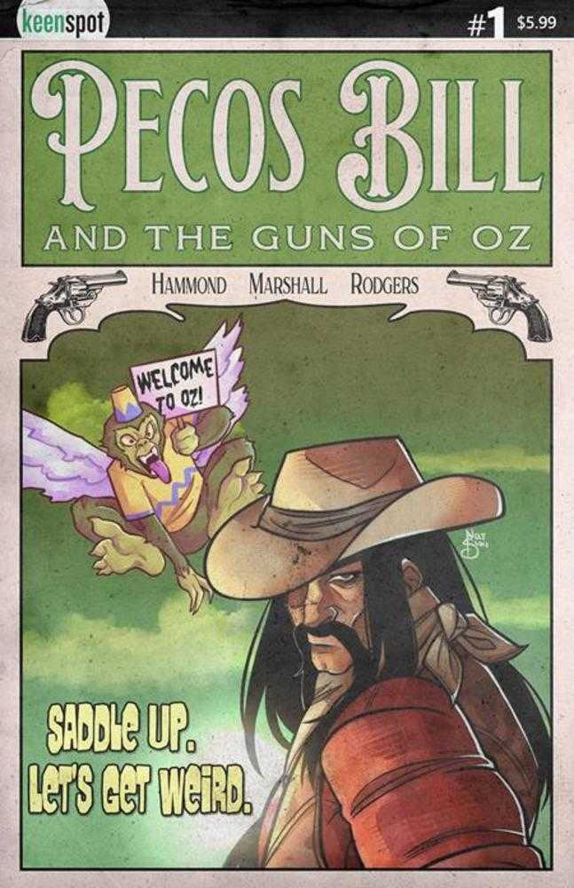 Pecos Bill & The Guns Of Oz #1 Cover B Nat Suki Variant (Mature) (NM)