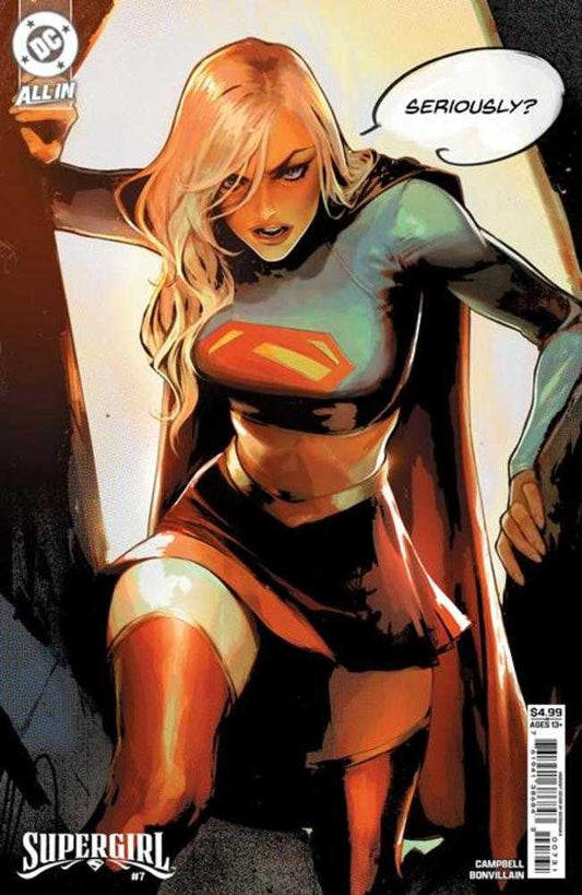 Supergirl #7 Cover B Sozomaika Card Stock Variant (NM)