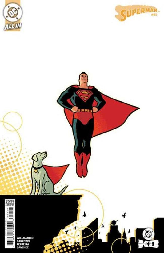Superman #32 Cover B David Aja Card Stock Variant (DC K.O.) (NM)