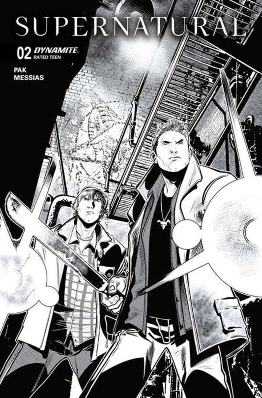 Supernatural #2 Cover F 1:10 Eder Messias Line Art Variant (NM)