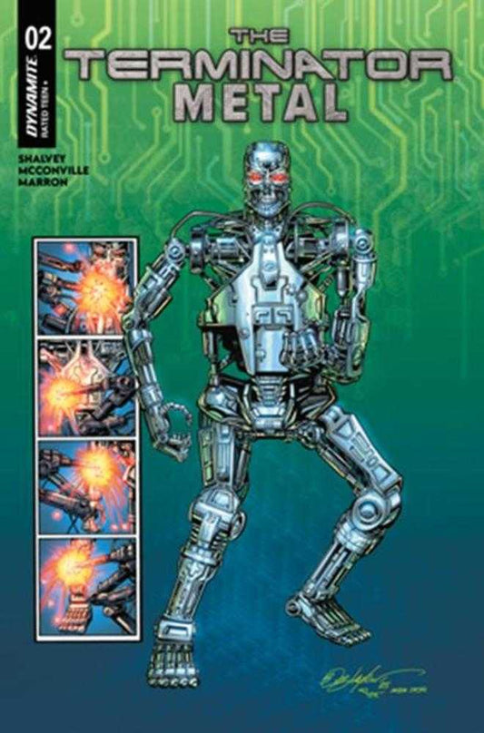 Terminator Metal #2 Cover B Bob Layton Variant (NM)
