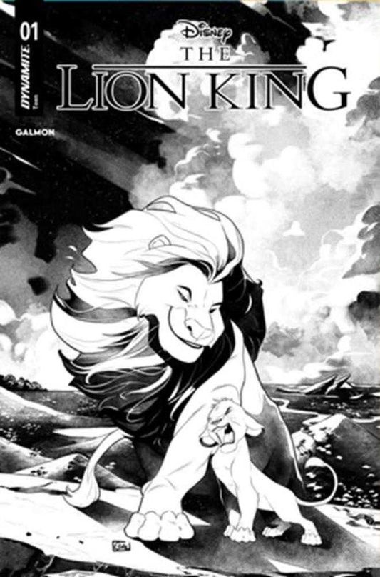 Lion King #1 Cover I Inc 1:15 Edwin Galmon Line Art Variant (NM)