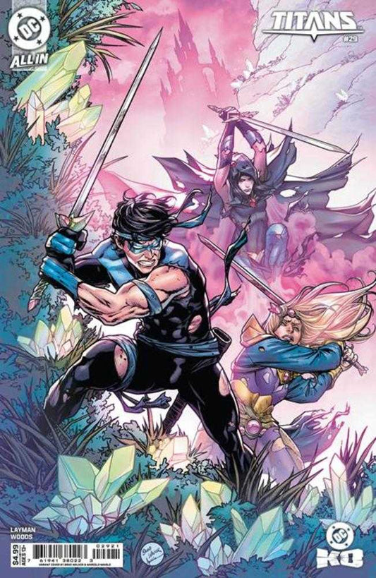 Titans #29 Cover B Brad Walker Card Stock Variant (DC K.O.) (NM)
