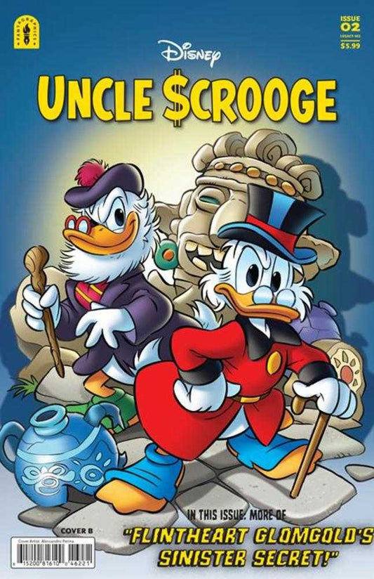 Uncle Scrooge Flintheart Glomgolds Sinister Secret #2 (Of 3) Cover B Alessandro Perina Variant (NM)