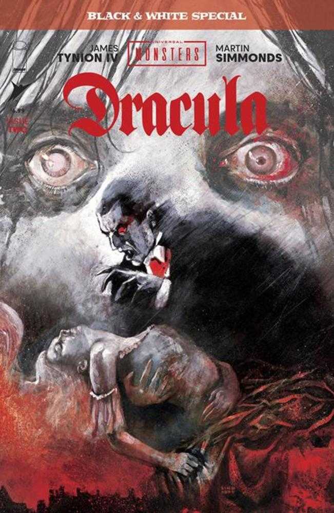 Universal Monsters Dracula Black & White Special #2 (Of 2) Cover A Martin Simmonds (NM)