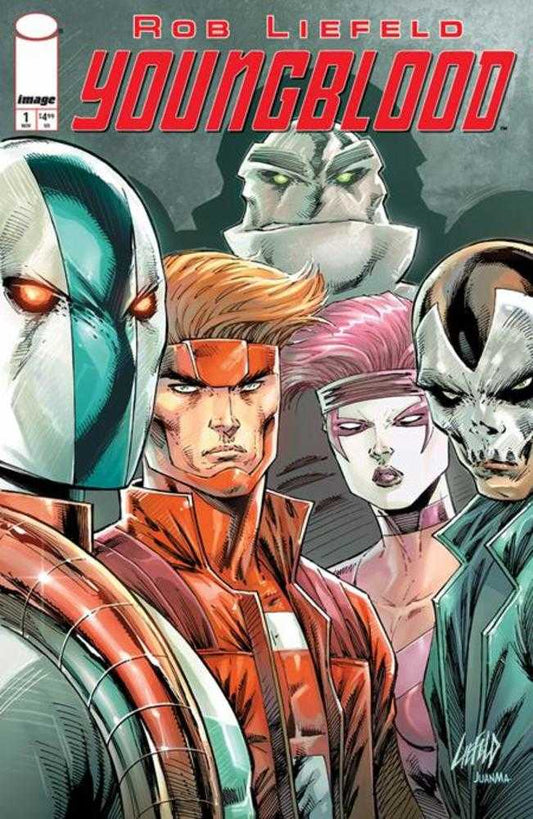 Youngblood #1 (2025) Cover A Rob Liefeld Polybagged & Collectible Card (NM)