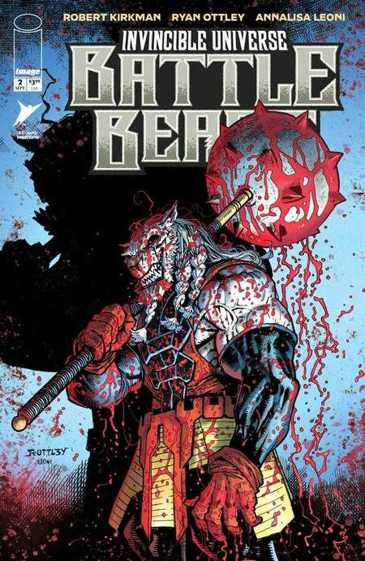Invincible Universe Battle Beast #2 2nd Print Cover B Ryan Ottley & Annalisa Leoni Variant (NM)