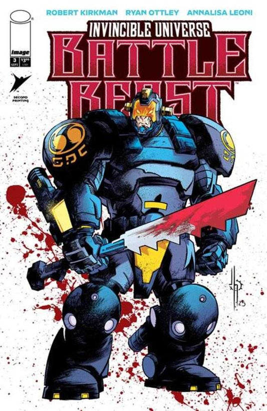 Invincible Universe Battle Beast #3 2nd Print Cover A Jason Howard (NM)