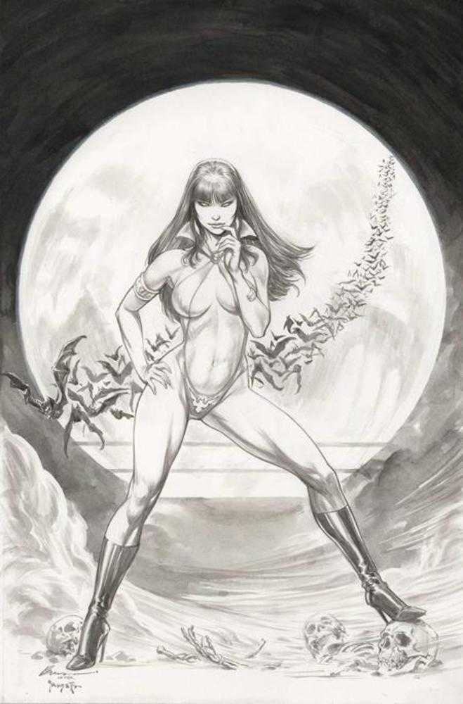 Vampirella Halloween Horror #1 Cover O Inc 1:5 Buzz Line Art Virgin Foc Bonus Variant (NM)