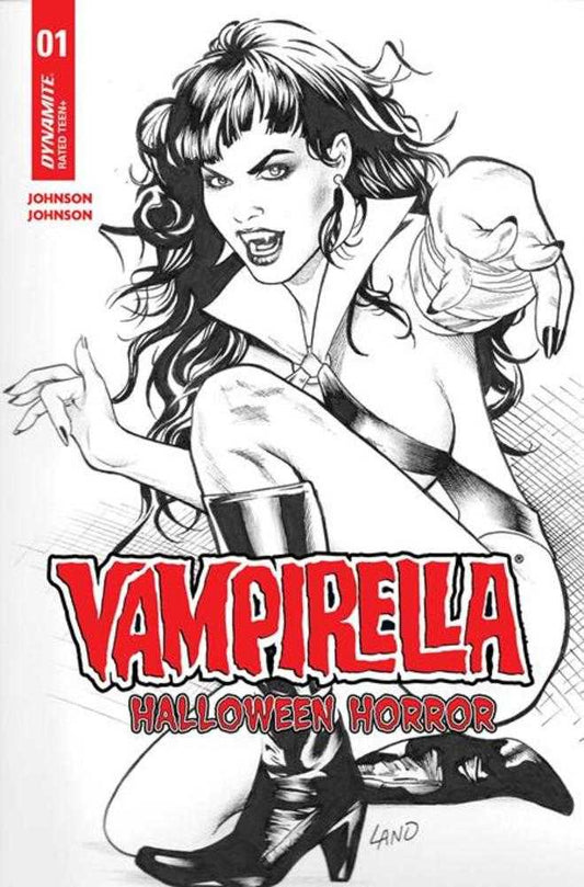Vampirella Halloween Horror #1 Cover Q Inc 1:7 Greg Land Line Art Foc Bonus Variant (NM)