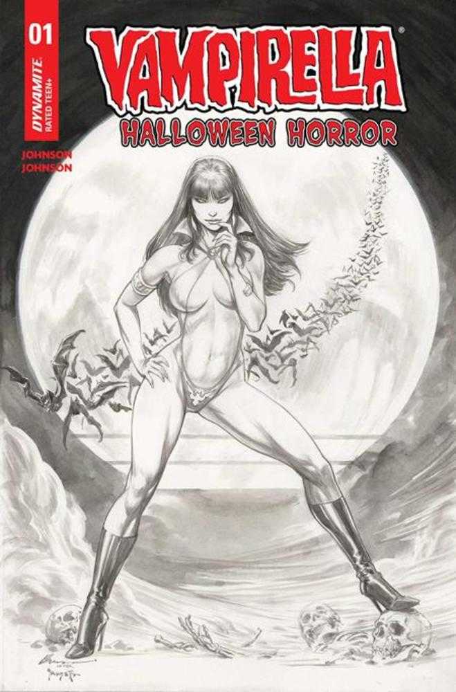 Vampirella Halloween Horror #1 Cover R Inc 1:7 Buzz Line Art Foil Foc Bonus Variant (NM)