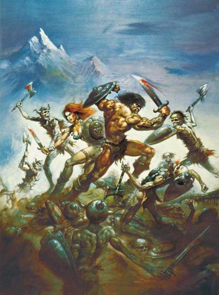 Savage Sword Of Conan Reforged #1 (Of 4) Cover E Boris Vallejo Full Art Variant (Mature) (NM)