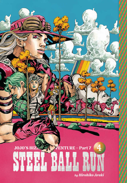 Jojos Bizarre Adventure Part 7 Steel Ball Run Graphic Novel Volume 04 (NM)
