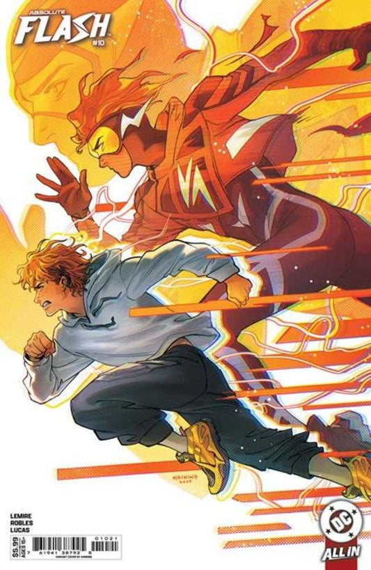 Absolute Flash #10 Cover B Haining Card Stock Variant (NM)