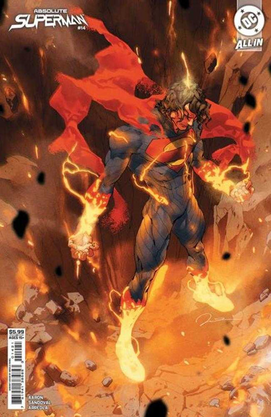 Absolute Superman #14 Cover B Gerald Parel Card Stock Variant (NM)