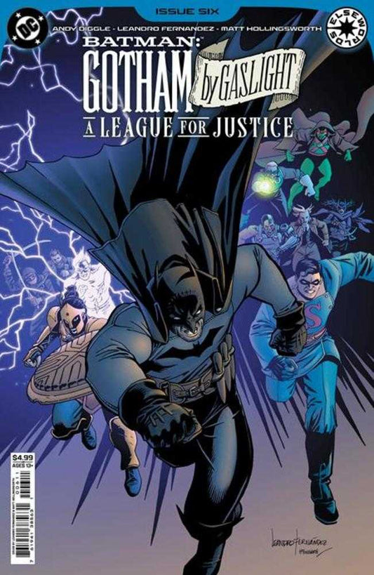 Batman Gotham By Gaslight A League For Justice #6 (Of 6) Cover A Leandro Fernandez (NM)
