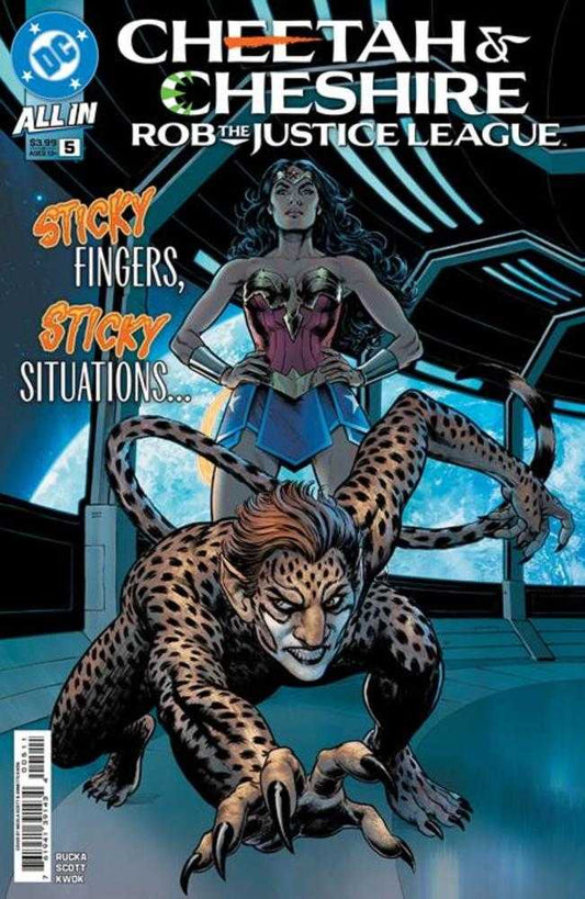 Cheetah And Cheshire Rob The Justice League #5 (Of 6) Cover A Nicola Scott (NM)