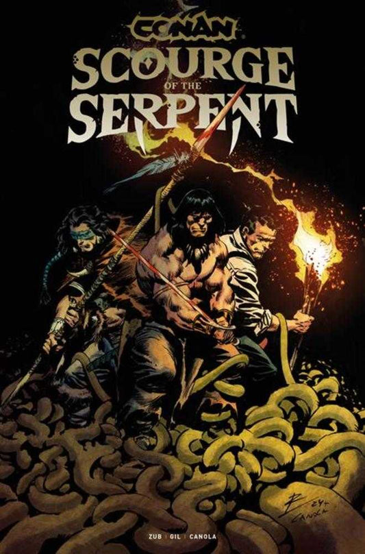 Conan The Barbarian Scourge Of The Serpent #4 (Of 4) Cover A Roberto De La Torre (Mature) (NM)