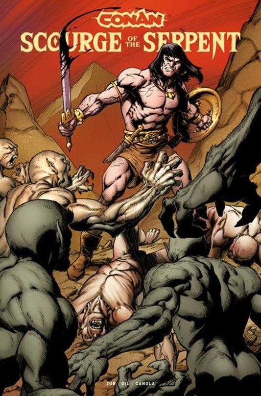Conan The Barbarian Scourge Of The Serpent #4 (Of 4) Cover C Mark Bagley Variant (Mature) (NM)