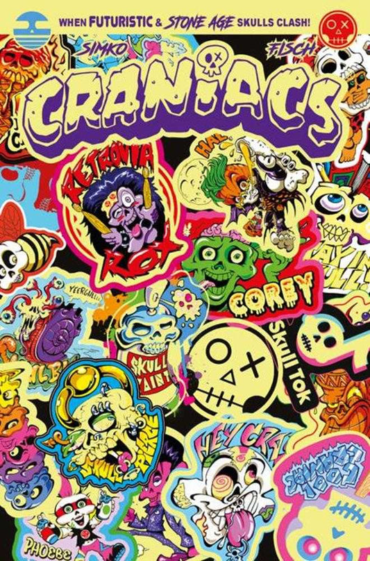 Craniacs #3 (Of 4) Cover C Joe Simko Collage Variant (NM)
