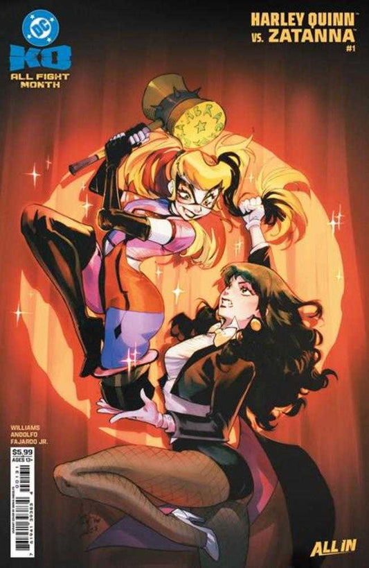 DC K.O. Harley Quinn vs Zatanna #1 (One Shot) Cover D Mirka Andolfo Card Stock Variant (NM)