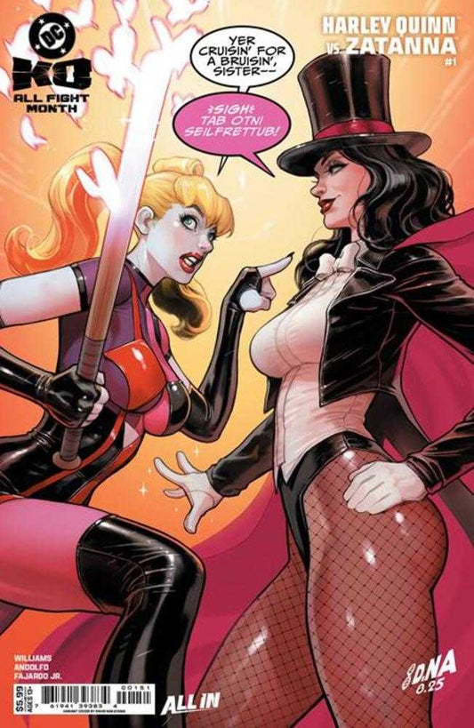 DC K.O. Harley Quinn vs Zatanna #1 (One Shot) Cover E David Nakayama Card Stock Variant (NM)