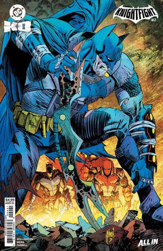 DC K.O. Knightfight #2 (Of 4) Cover B Guillem March Card Stock Variant (NM)
