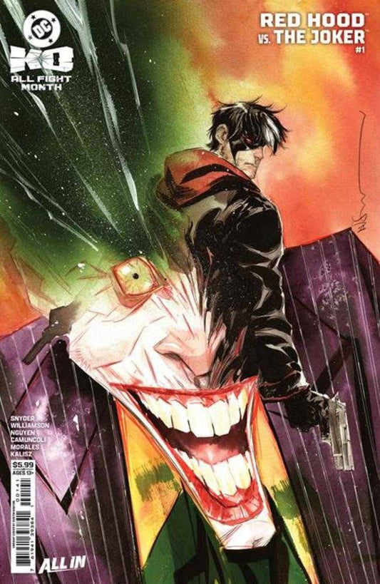 DC K.O. Red Hood vs Joker #1 (One Shot) Cover B Dustin Nguyen Card Stock Variant (NM)