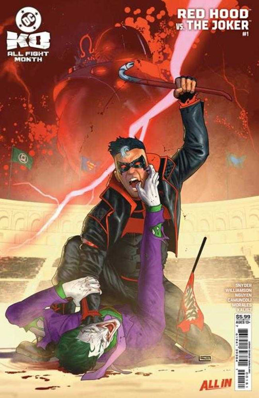 DC K.O. Red Hood vs Joker #1 (One Shot) Cover E Taurin Clarke Card Stock Variant (NM)