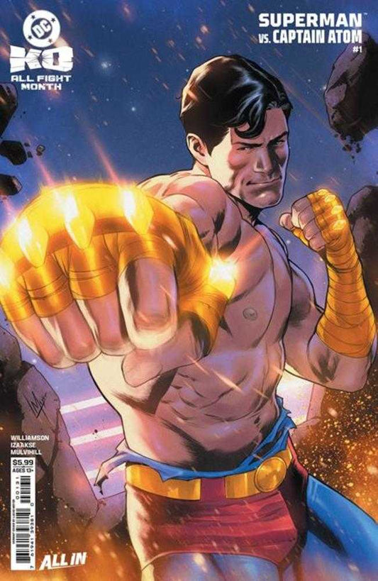 DC K.O. Superman vs Captain Atom #1 (One Shot) Cover C Lucas Meyer Card Stock Variant (NM)