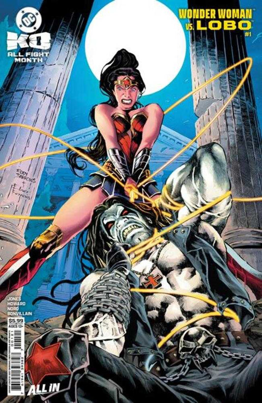 DC K.O. Wonder Woman vs Lobo #1 (One Shot) Cover E Eddy Barrows Card Stock Variant (NM)