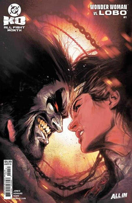 DC K.O. Wonder Woman vs Lobo #1 (One Shot) Cover C Joelle Jones Card Stock Variant (NM)