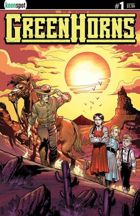 Greenhorns #1 2nd Print Cover A Athila Fabbio Pete Pantazis (NM)