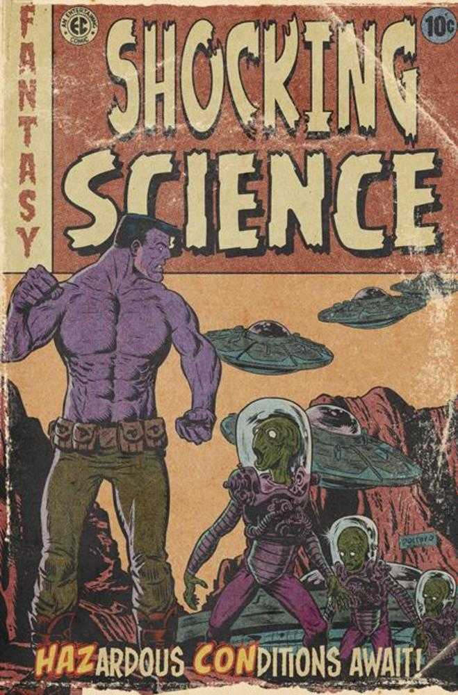 Hazcon #2 (Of 5) Cover B Nik Poliwko Kenney Mesnard EC Monster Homage Variant Limited To 1000 (NM)